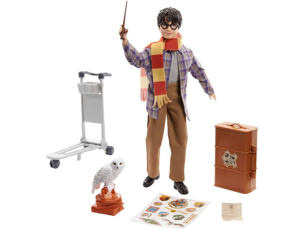 Harry Potter sur la plate-forme 9 3/4 Mattel GXW31