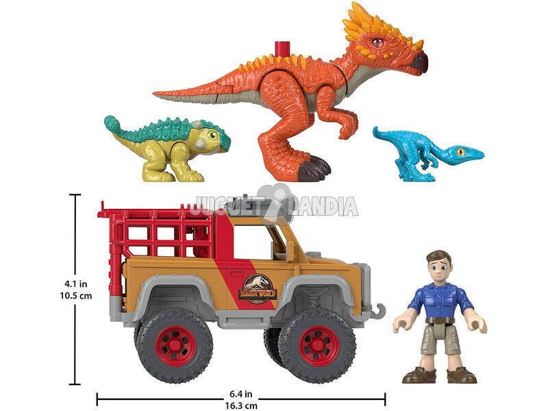 Imaginext Jurassic World Dinossauros Fugitivos Mattel HCR94