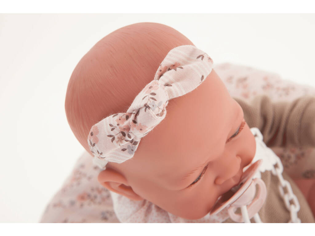 Neugeborene Puppe Stillkissen 40 cm. Antonio Juan 33116