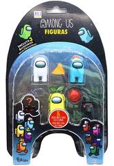 Among Us Pack 5 Figuras Bizak 6411 2041