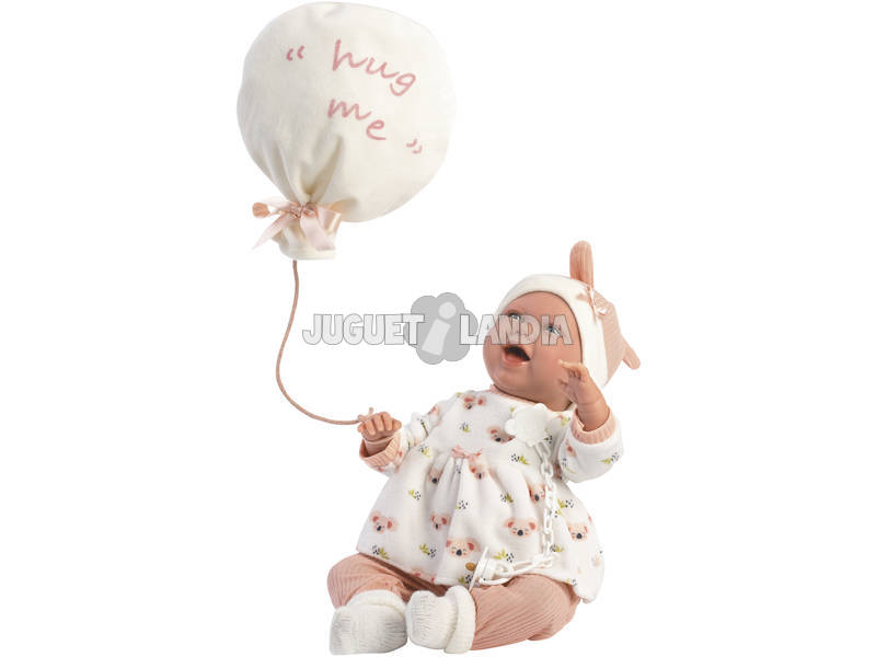 Mimi Smiles Doll Balloon Hug Me 42 cm. Llorens 74096