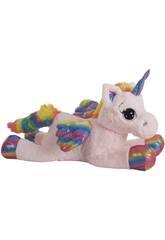 Peluche Unicorno Rainbow 92 cm. Creaciones Llopis 46842