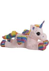 Peluche Unicorno Rainbow 76 cm. Creaciones Llopis 46843