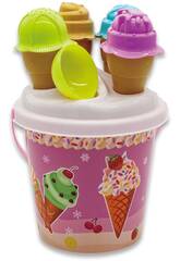 Cubo De Praia Ice 26 cm. 6 Peas Aremar 6670