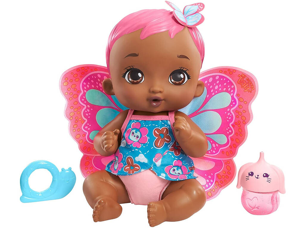 My Garden Baby Schmetterling Baby Feed & Change Mattel GYP12