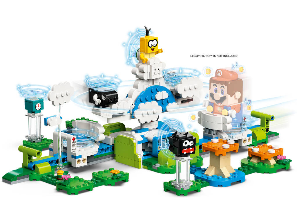 Lego Super Mario Set Erweiterung: Aerial Welt von Lakitu 71389