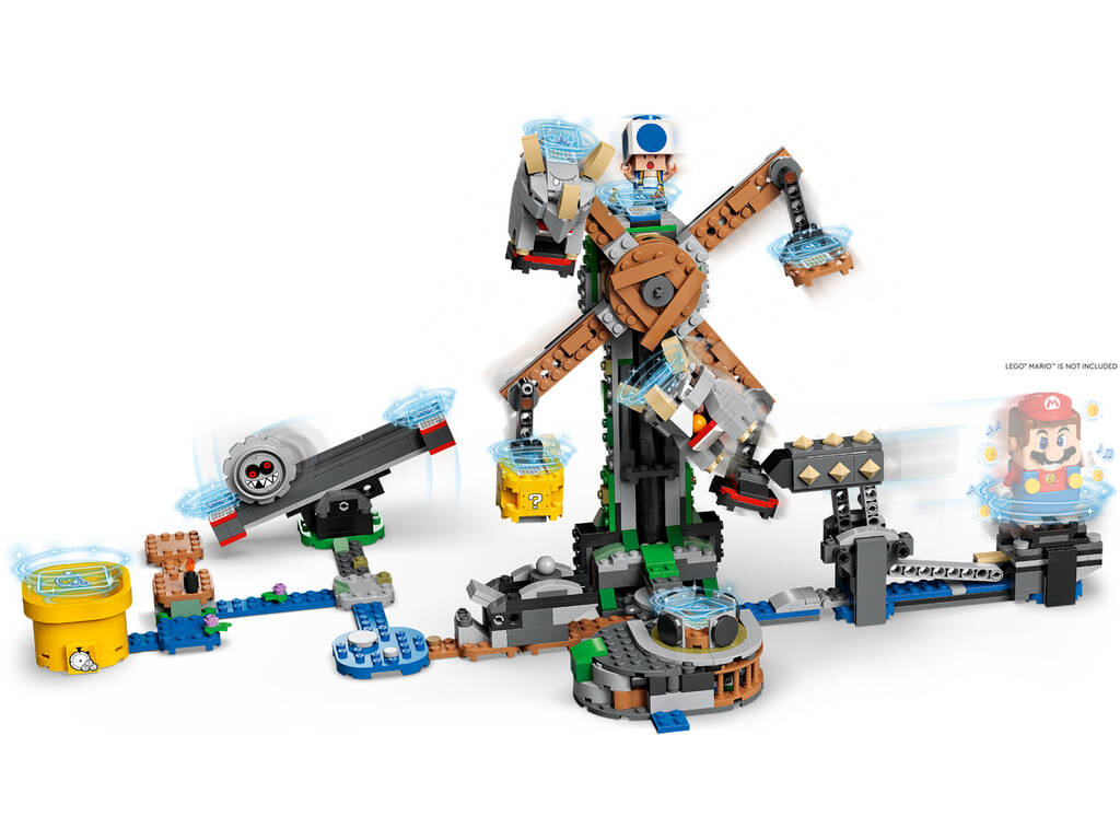 Lego Super Mario Erweiterung Set: Abriss des Reznors 71390
