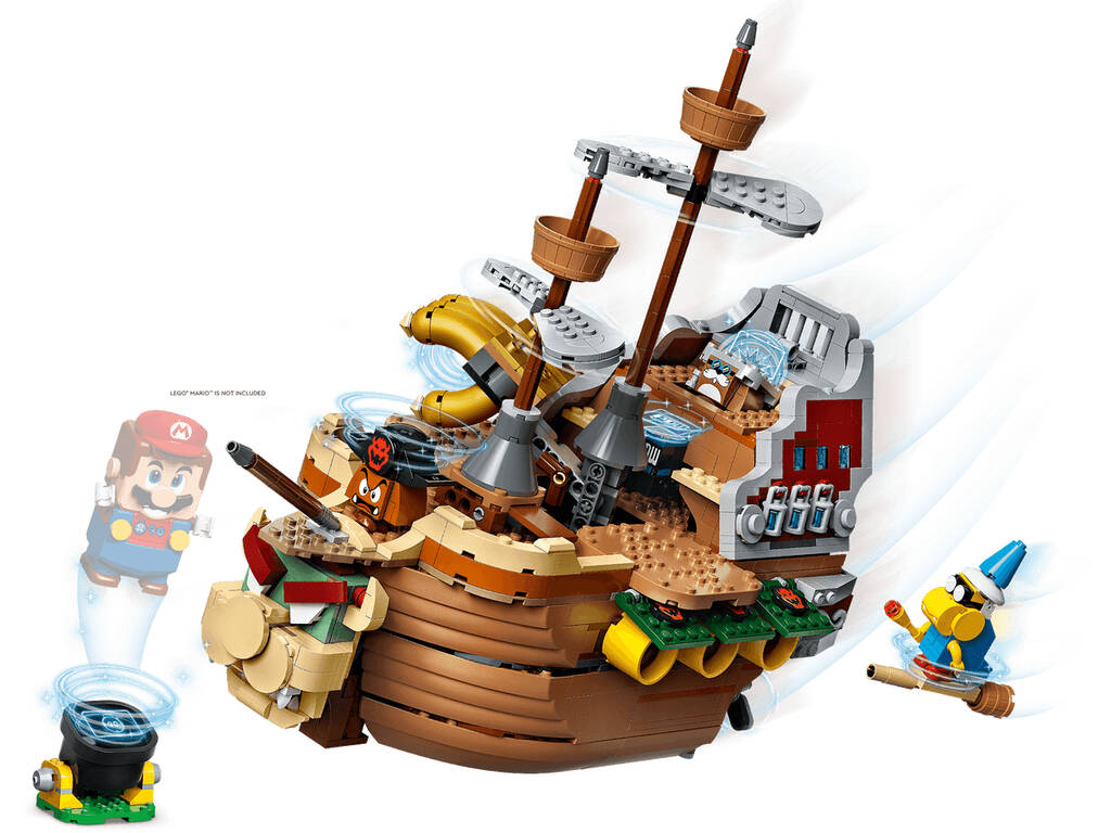Lego Super Mario Set de Expansión: Fortaleza Aérea de Bowser 71391