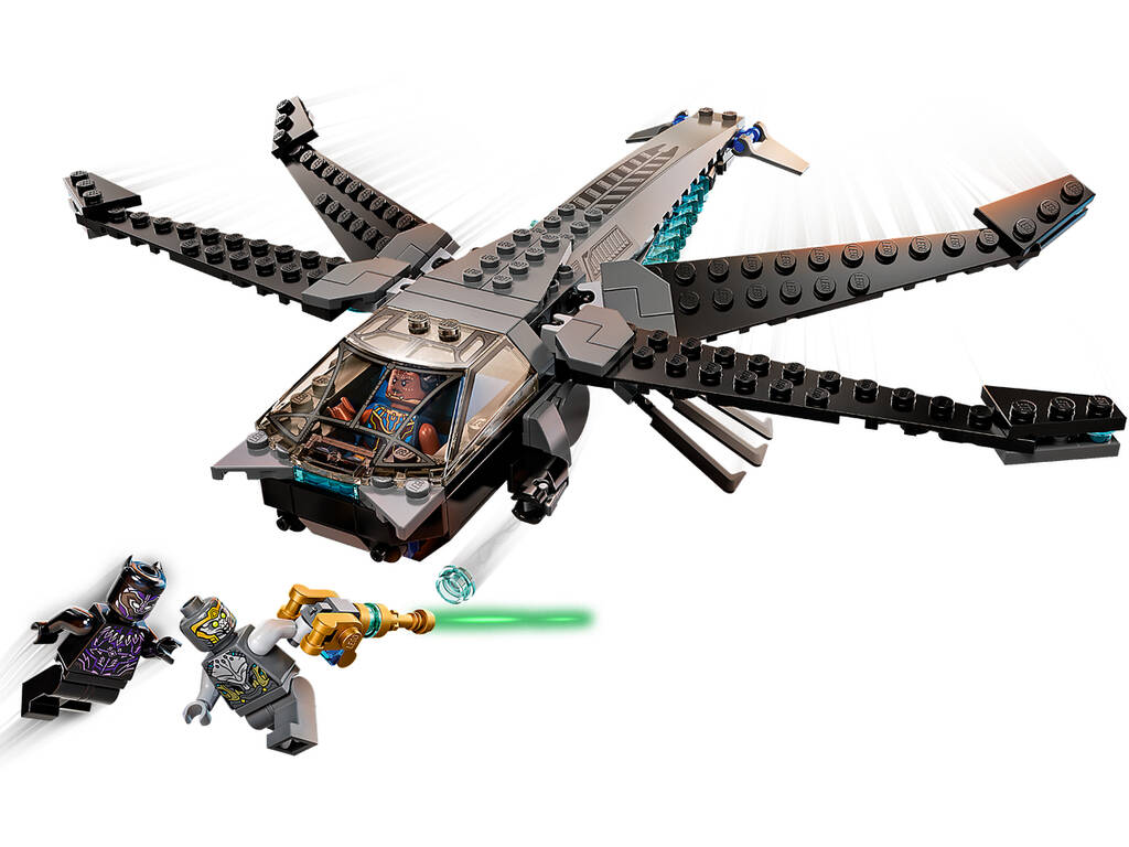 Lego Marvel Dragon Flyer di Black Panther 76186