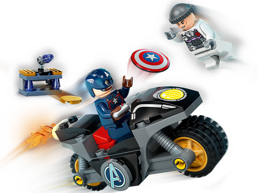 Lego Marvel Captain America gegen Hydra 76189