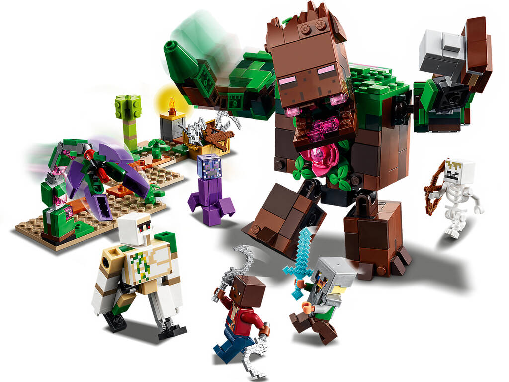 Lego Minecraft Dungeons Abominio della giungla 21176