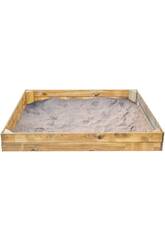Bac à sable Basic L 150x150 cm. Masgames MA600051