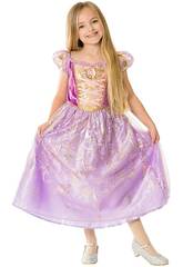 Fantasia Menina Ultimate Princess Rapunzel Tamanho S Rubies 301117-S