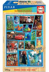 Puzzle Madeira 100 Disney Pixar Multiproperty Educa 18881