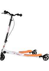 Monopattino Speeder Scooter Arancione 3 Ruote