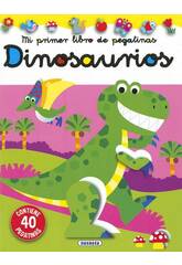 Mon premier livre d'autocollants sur les dinosaures par Susaeta S3456002