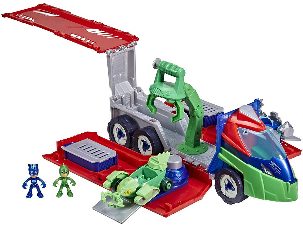 PJ Masks Tracker Truck avec figurines et véhicules Hasbro F2121
