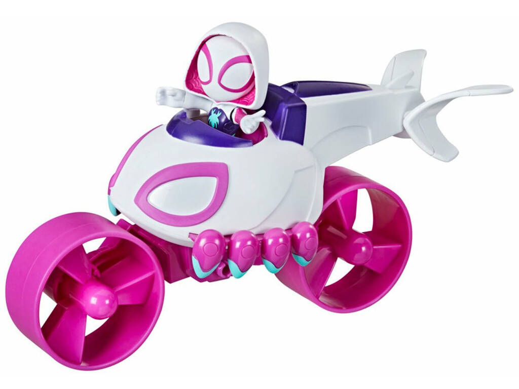 Spidey Ghost Copter Véhicule Convertible Hasbro F19465L00