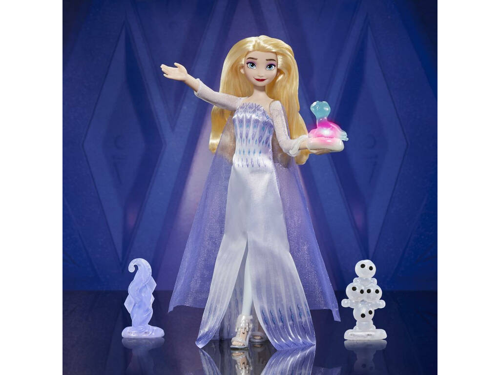 Frozen Muñeca con Sonidos Elsa y Sus Amigos Hasbro F2230