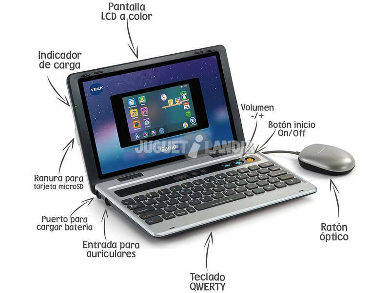 Genius Mon premier ordinateur portable Vtech 541022