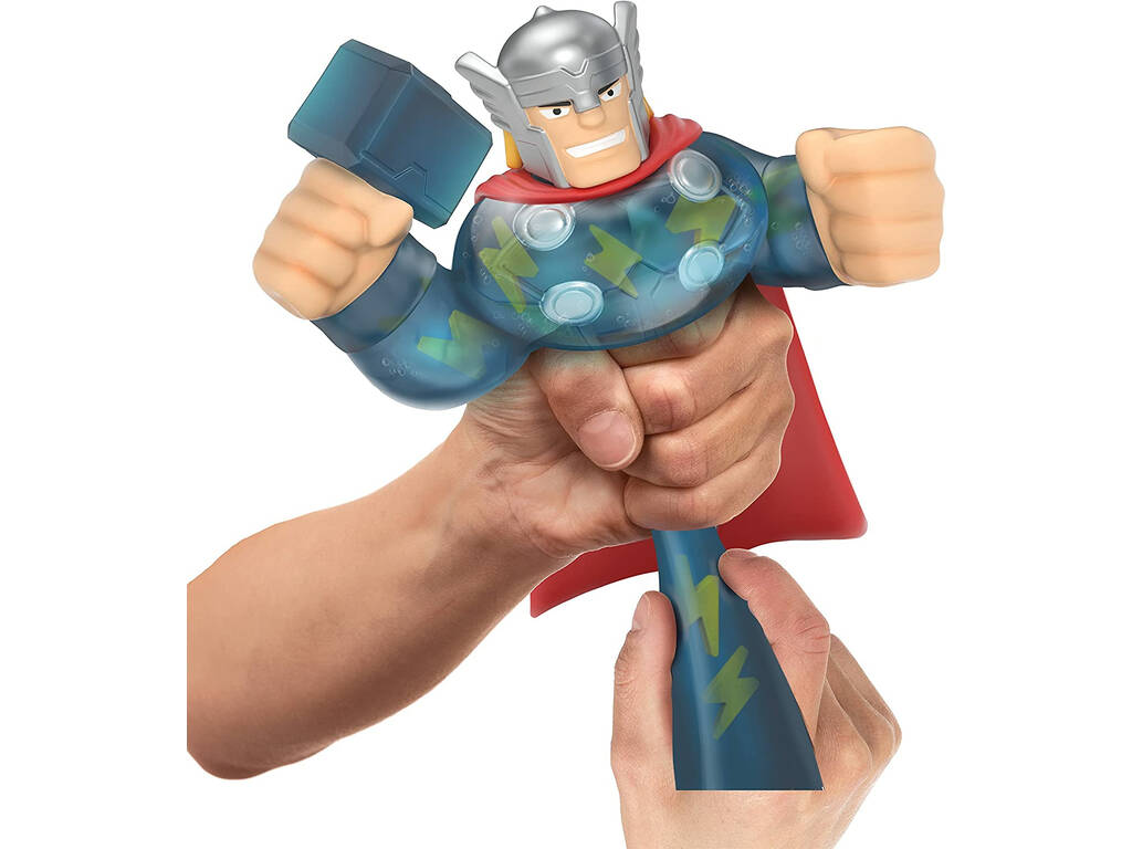 Goo Jit Zu figura Marvel Eroi Thor Bandai CO41202