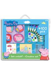 Peppa Pig Set Criativo 100 Piezas D'Arpeje CPEP282