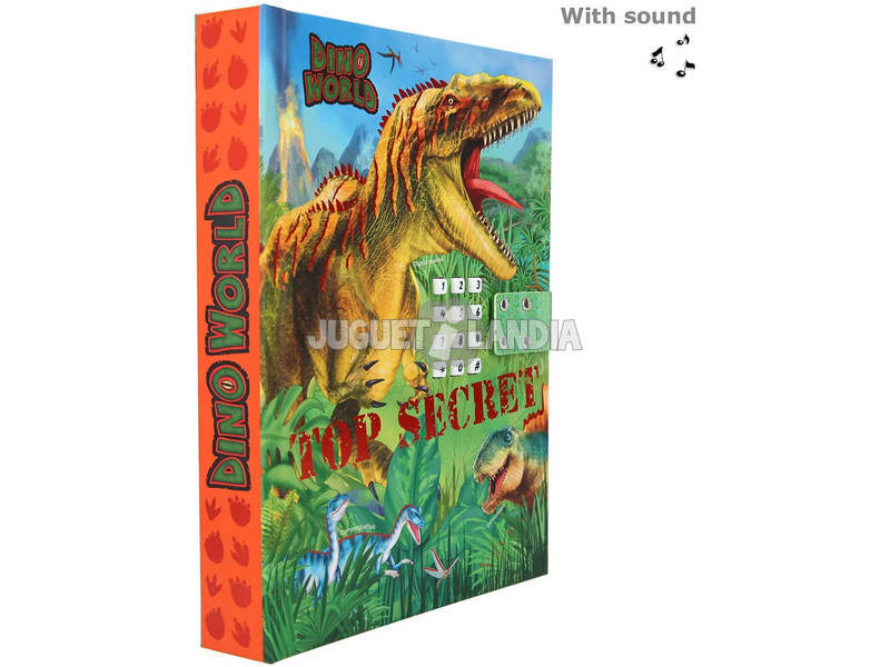 Diario di Dino World con codice segreto Depesche 11569