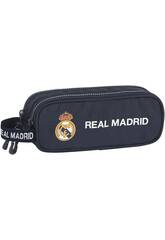 Estuche Portatodo Doble Real Madrid Safta 812034513