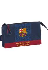 F.C. Barcelona Safta 812125744 Fourre-tout triple 812125744
