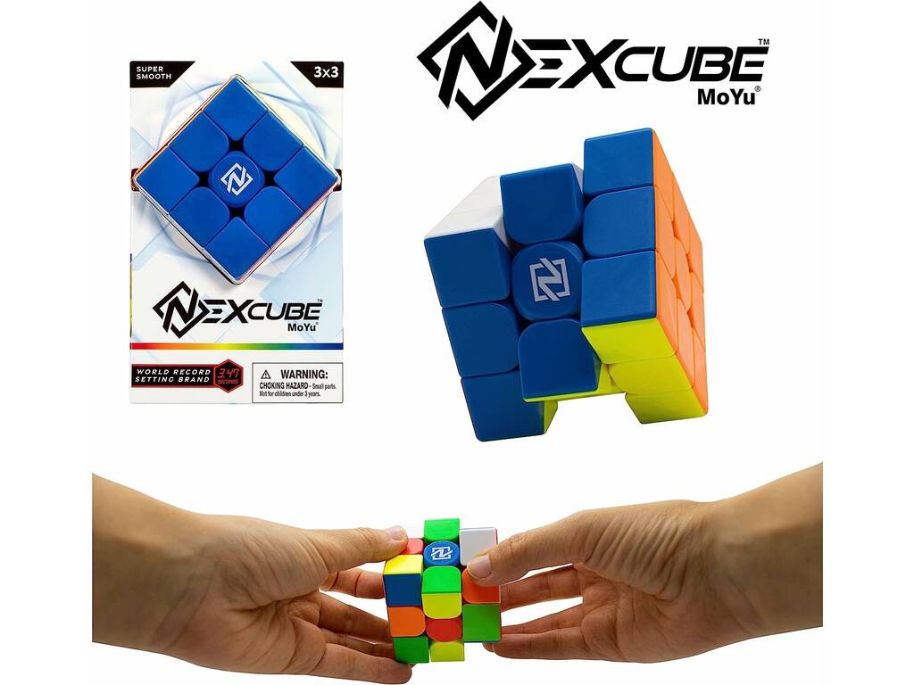 Cubo Nexcube 3x3 Classique De Goliath PT2012 