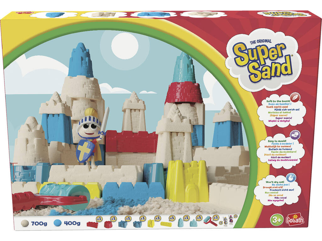 Super Sand Castelo Aventuras Goliath 918146