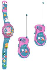 Peppa Pig Set Reloj y Walkie Talkie Kids PP17047