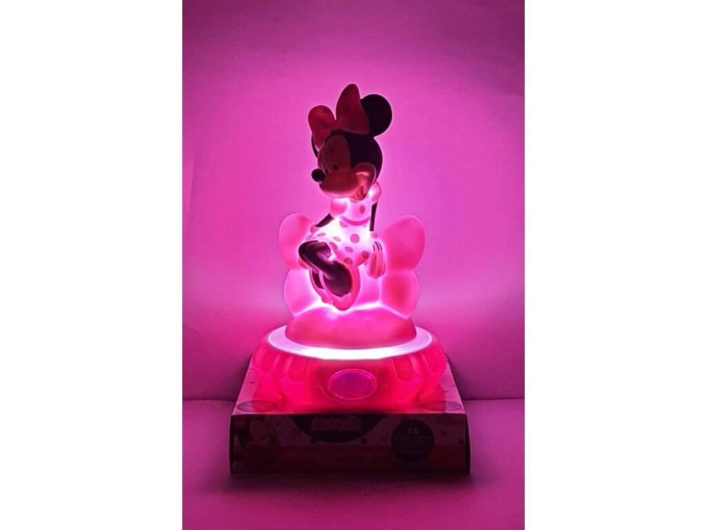 Minnie Lámpara de Noche Figura 3D Kids WD21657