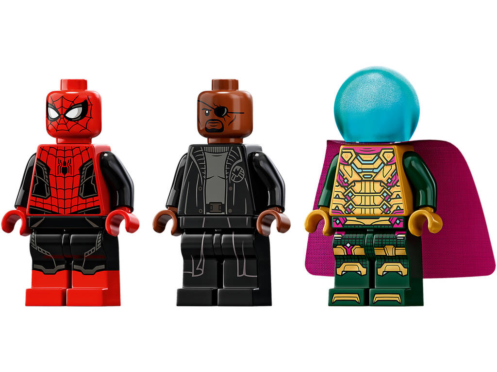 Lego Spiderman vs. Mysterio Drohnenangriff 76184