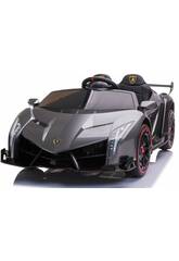 funkgesteuertes schwarzes Lamborghini Veneno Batterieauto