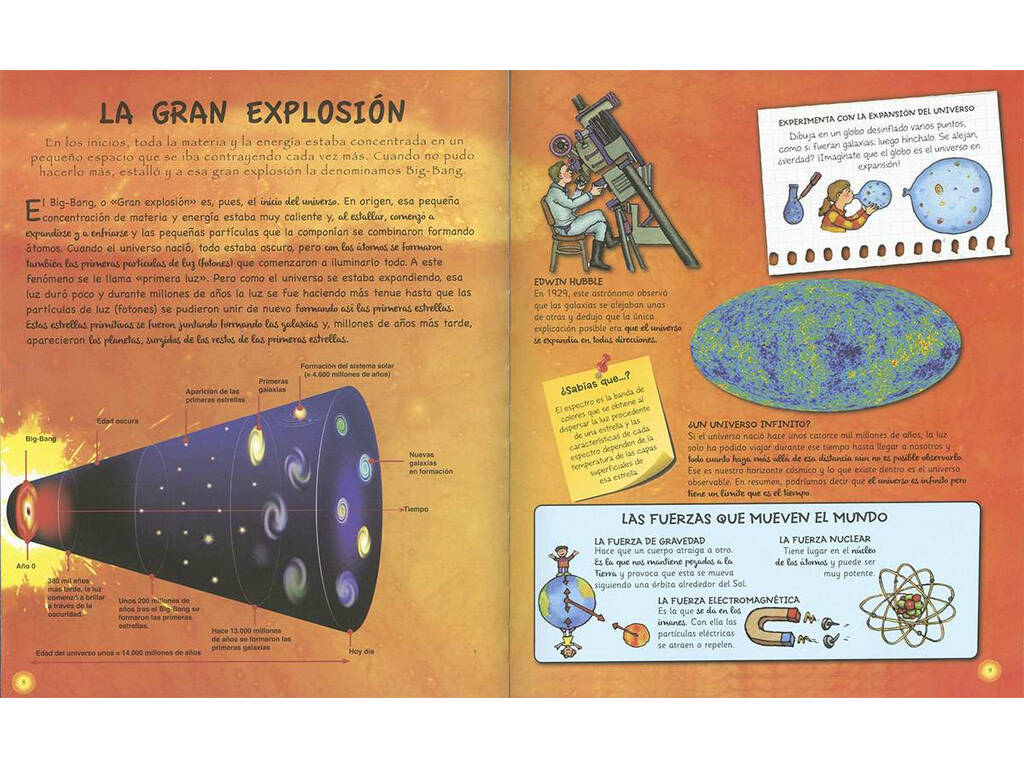 Erkunde und lerne Erforsche das Universum Susaeta S2098002