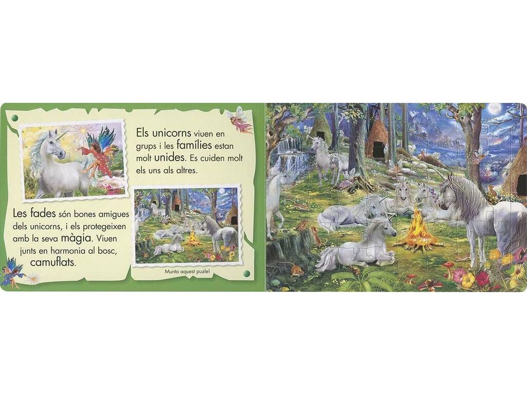 Llibre Puzle 48 Peces Unicorns de Susaeta S1384004