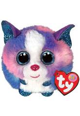 Peluche 10 cm. Puffies Cleo Multic Husky TY 42521