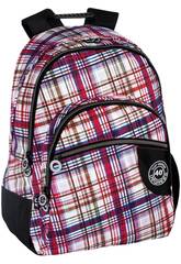 Mochila Doble Junior 40 Degrees Top Desing Cuadros Perona 56865