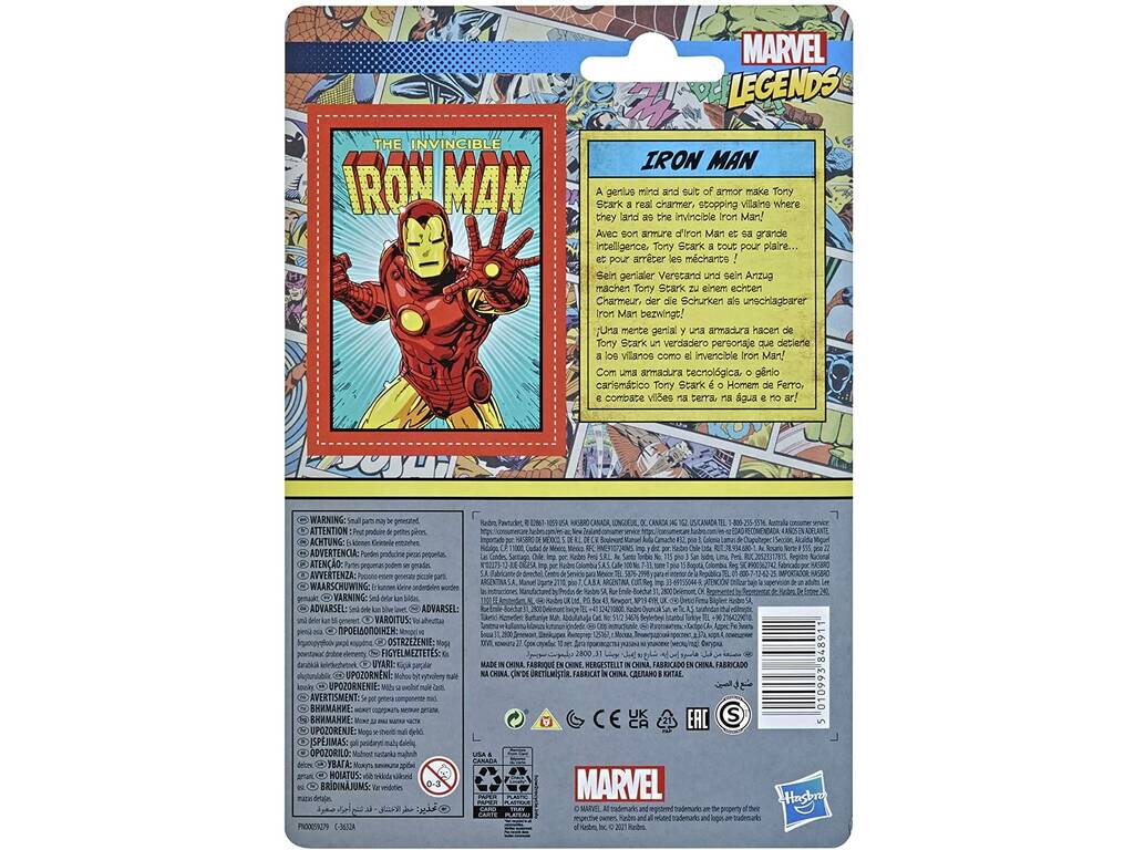Iron Man Marvel Legends Retrofigur Hasbro F2656