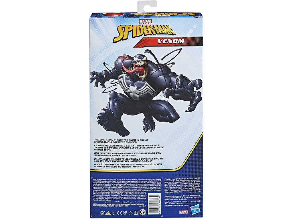Venom Figura Deluxe Titan Hero Hasbro F4984 - Juguetilandia