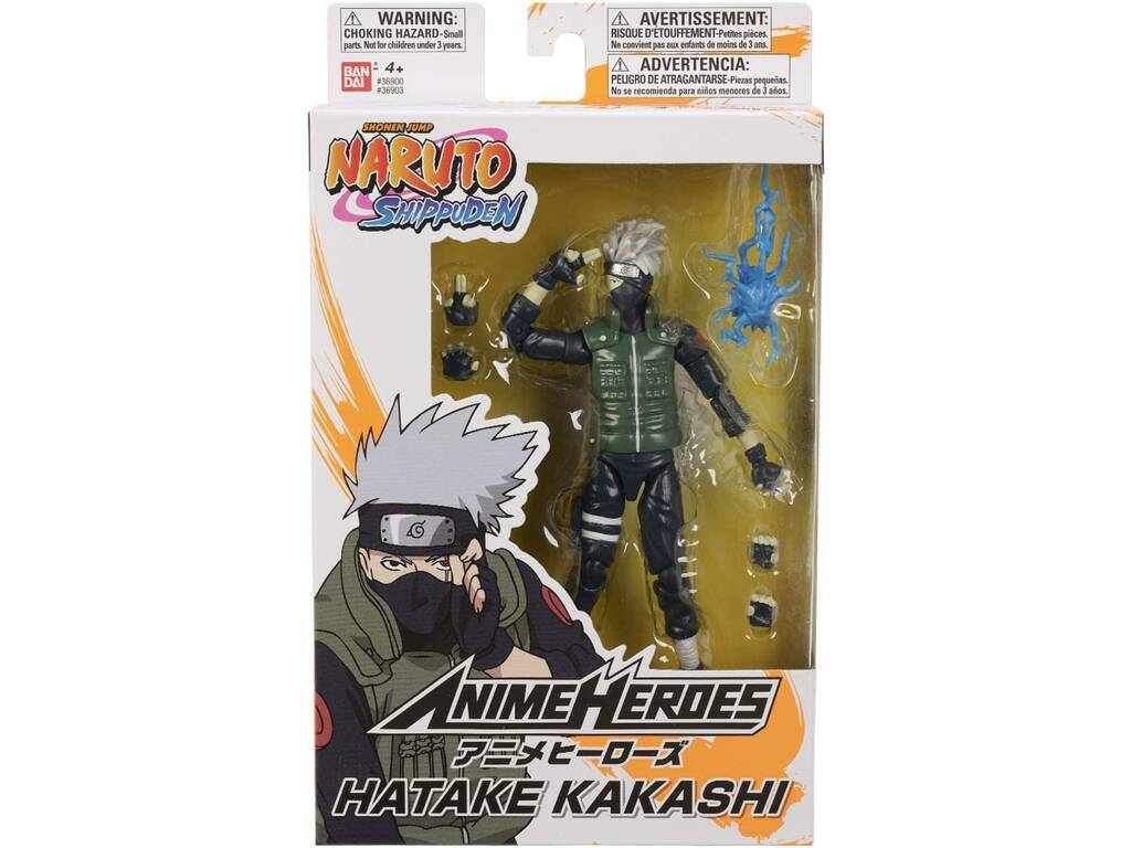 Naruto Figura Anime Heroes Hatake Kakashi Bandai 36903