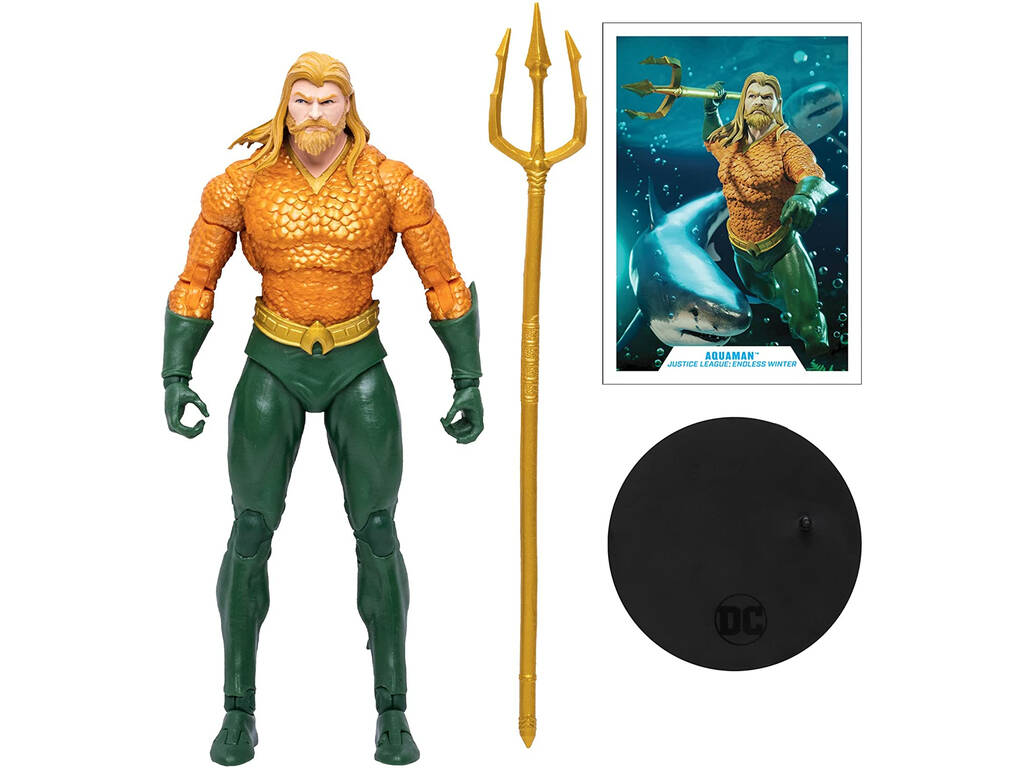 DC Multiverse Figura Aquaman Justice League: Endless Winter McFarlane Toys TM15217