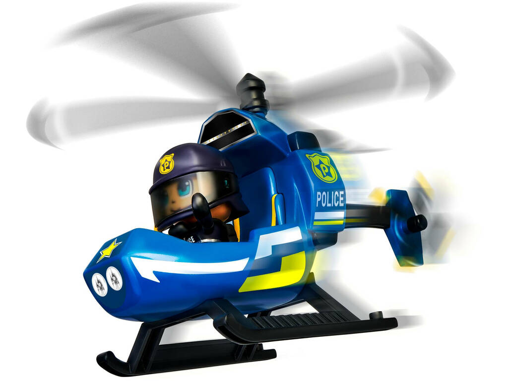 Pinypon Action Mini Helicóptero Polícia Famosa 700017037