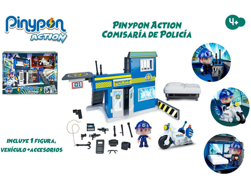 Pinypon Action Esquadra de Polícia Famosa 700017039