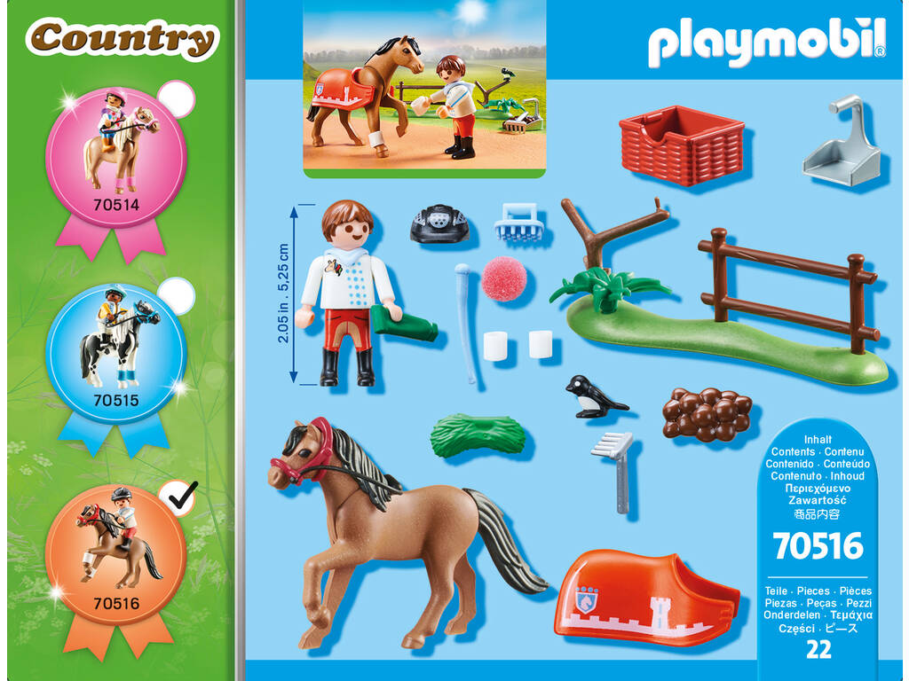 Playmobil Poni Coleccionable Connemara 70516