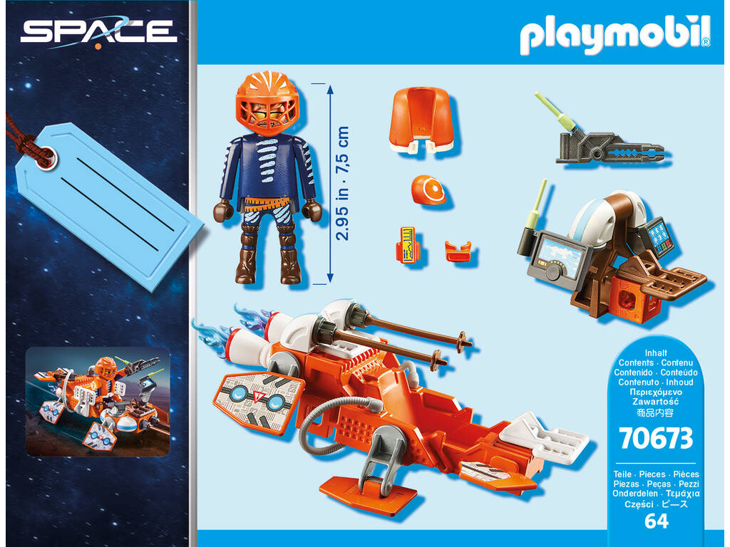 Set cadeau Playmobil Espace 70673