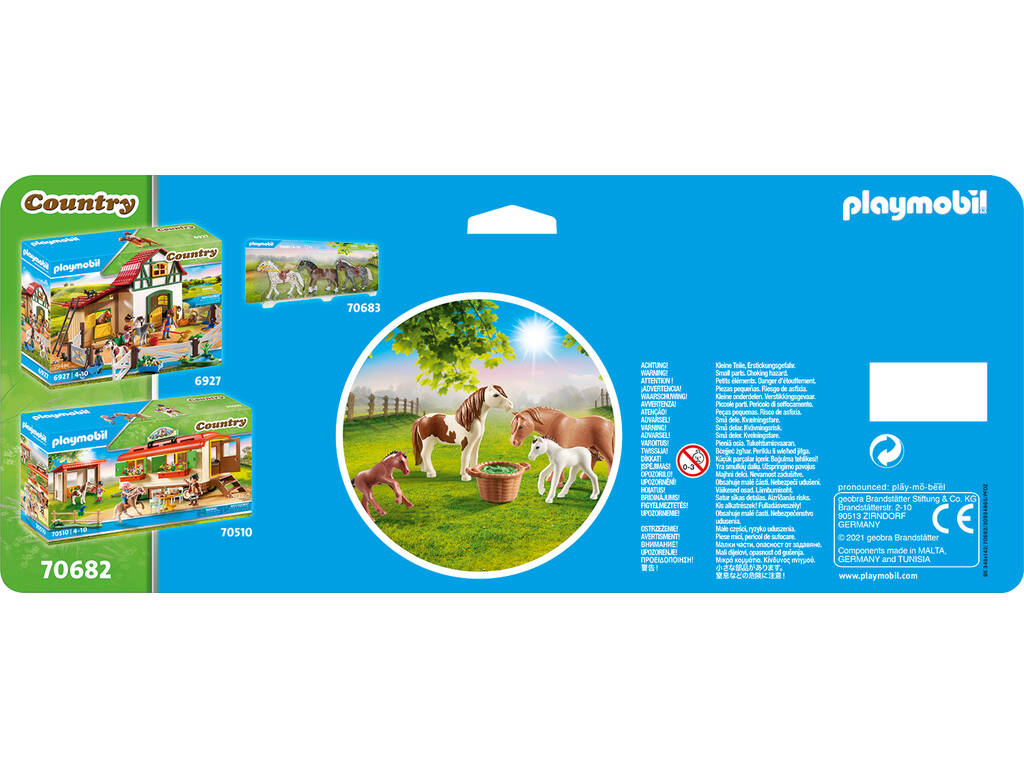Playmobil Ponis con Potros 70682