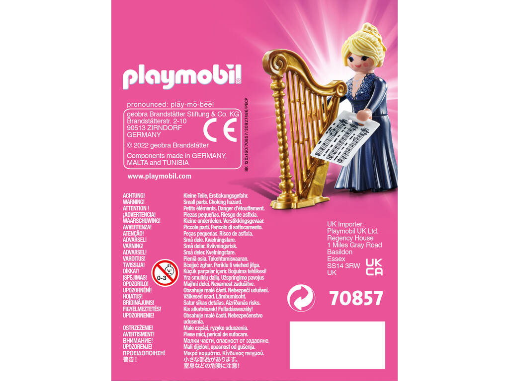 Playmobil Harfenist 70857