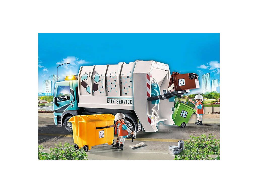 Playmobil Caminhão do Lixo com Luzes 70885